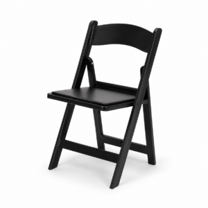 Black chair for parties