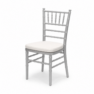 silver chairs for wedding