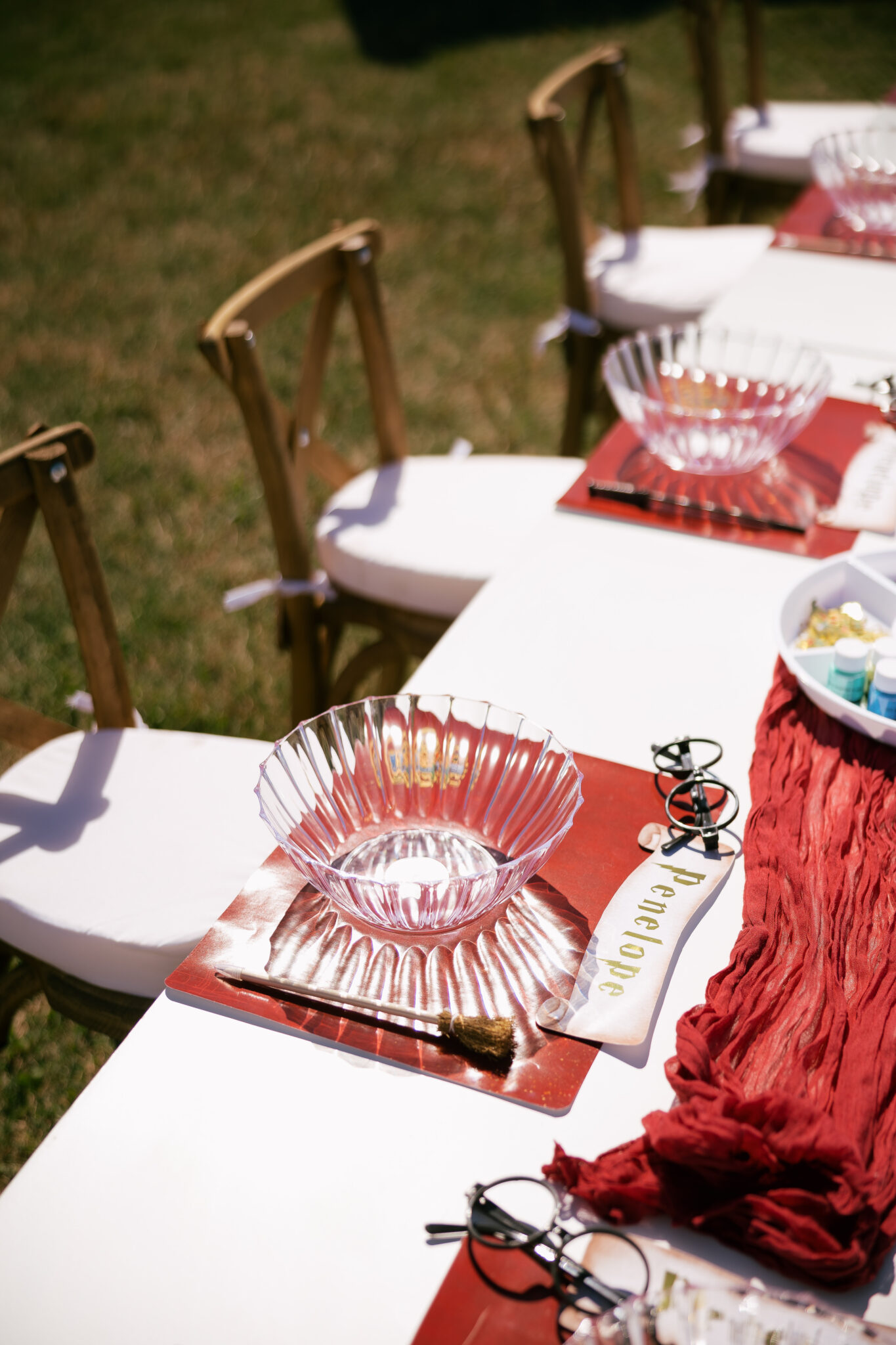 Kids table and chair rentals in San Diego