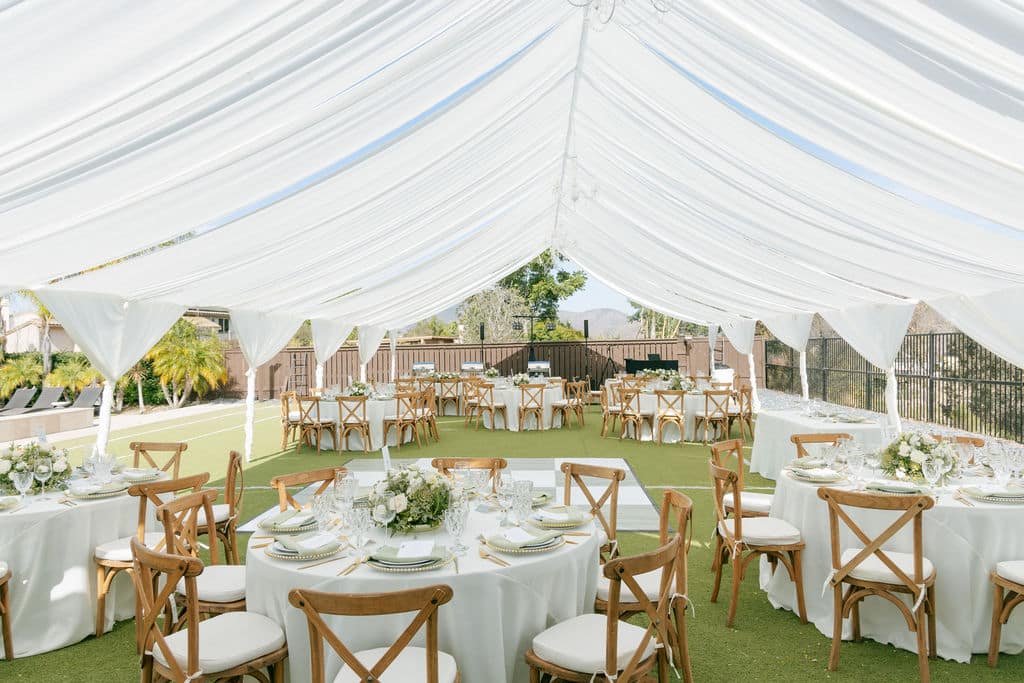 Fiesta Events wedding and event rental setup in San Diego