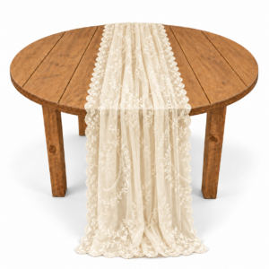 Ivory Lace Table Runners