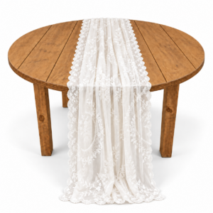 White Lace Table Runners